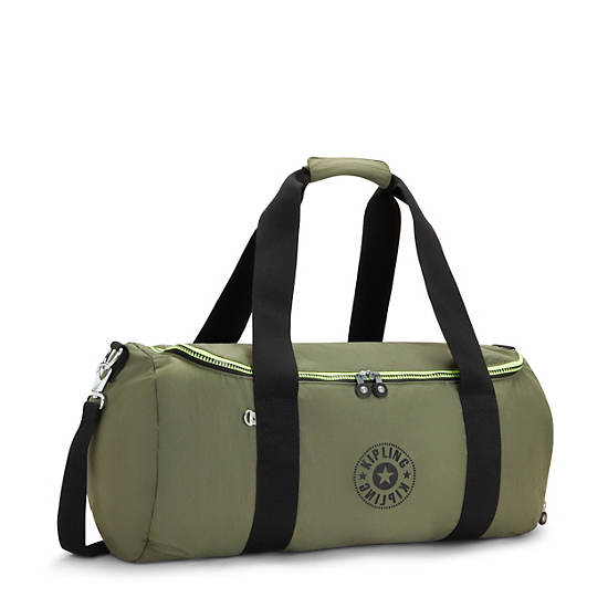 Bolsa Duffle Kipling Argus Small Verde Oliva | MX 1434ZU